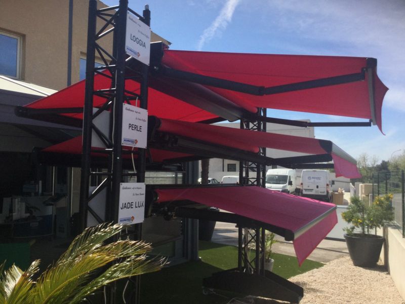 Totem de store à Martigues